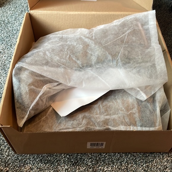 NWT/ NIB!  Dark Tan Combat Boots, women size 8.5 - Picture 10 of 11